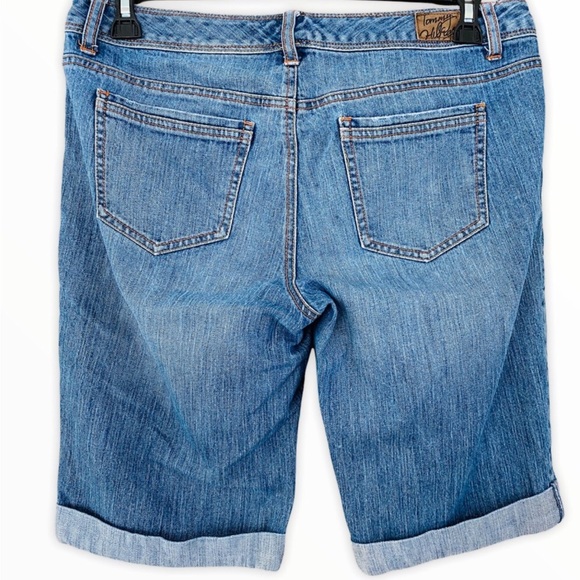 EUC Tommy Hilfiger Bermuda Jean Shorts Sz 10 - Picture 2 of 8